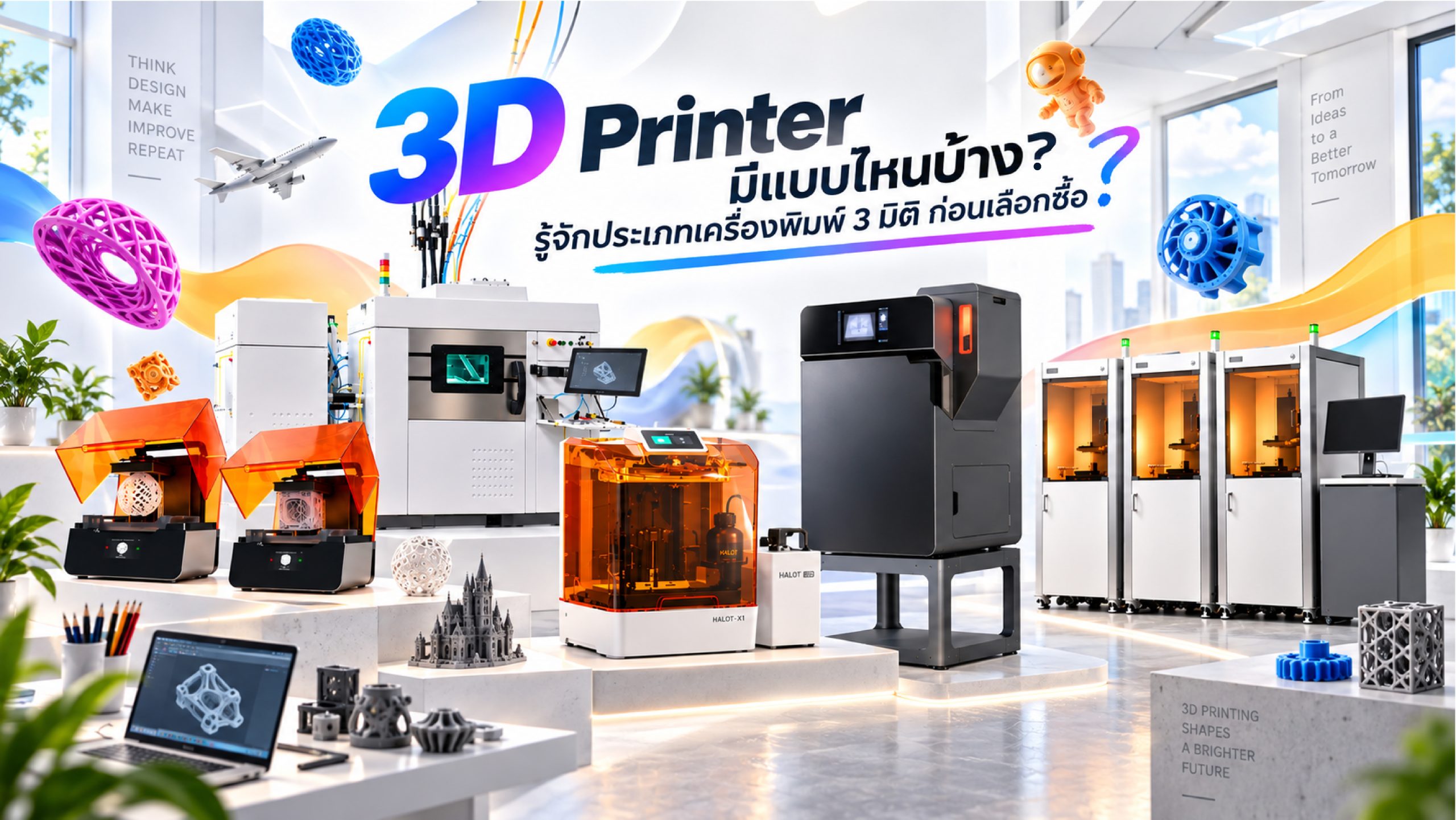 3D Printer มีแบบไหนบ้าง